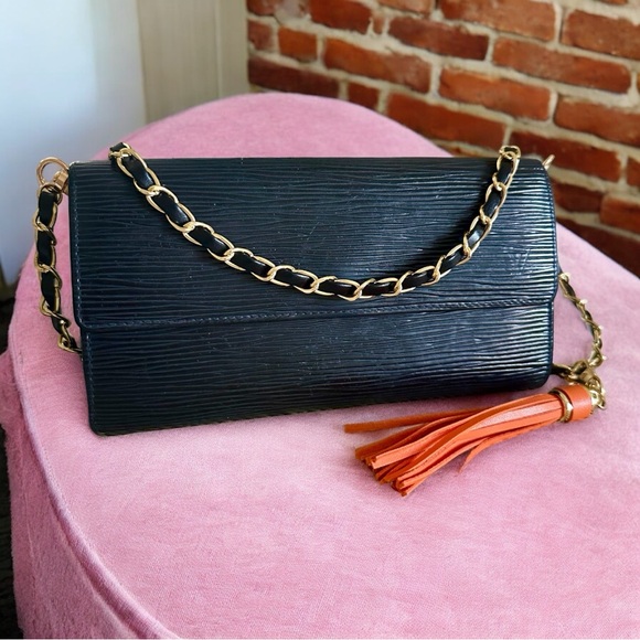 Louis Vuitton Handbags - Louis Vuitton Black Epi Wallet